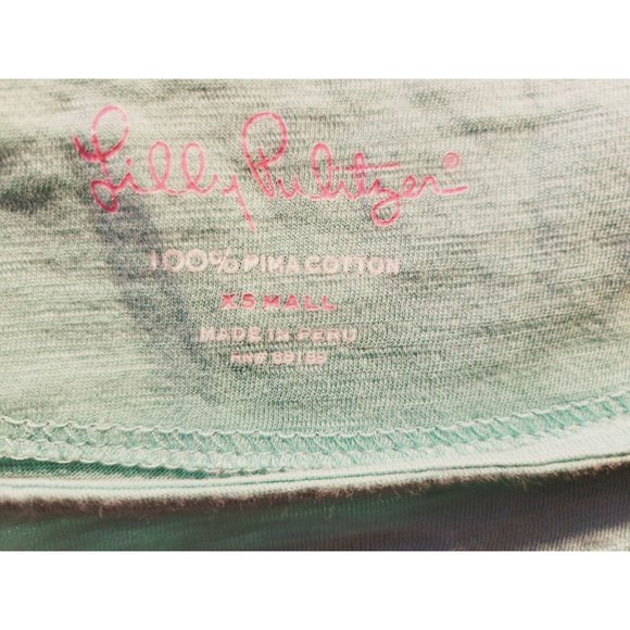 Lilly Pulitzer Casual Dress Green Sz XSmall - Picture 2 of 4